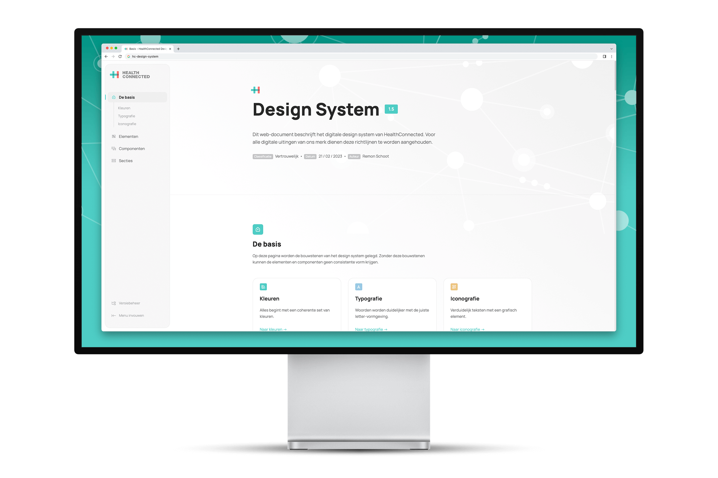 Het HealthConnected Design System